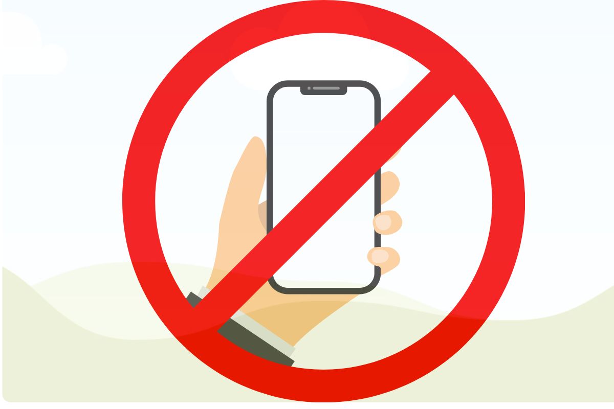 No Phone Sign